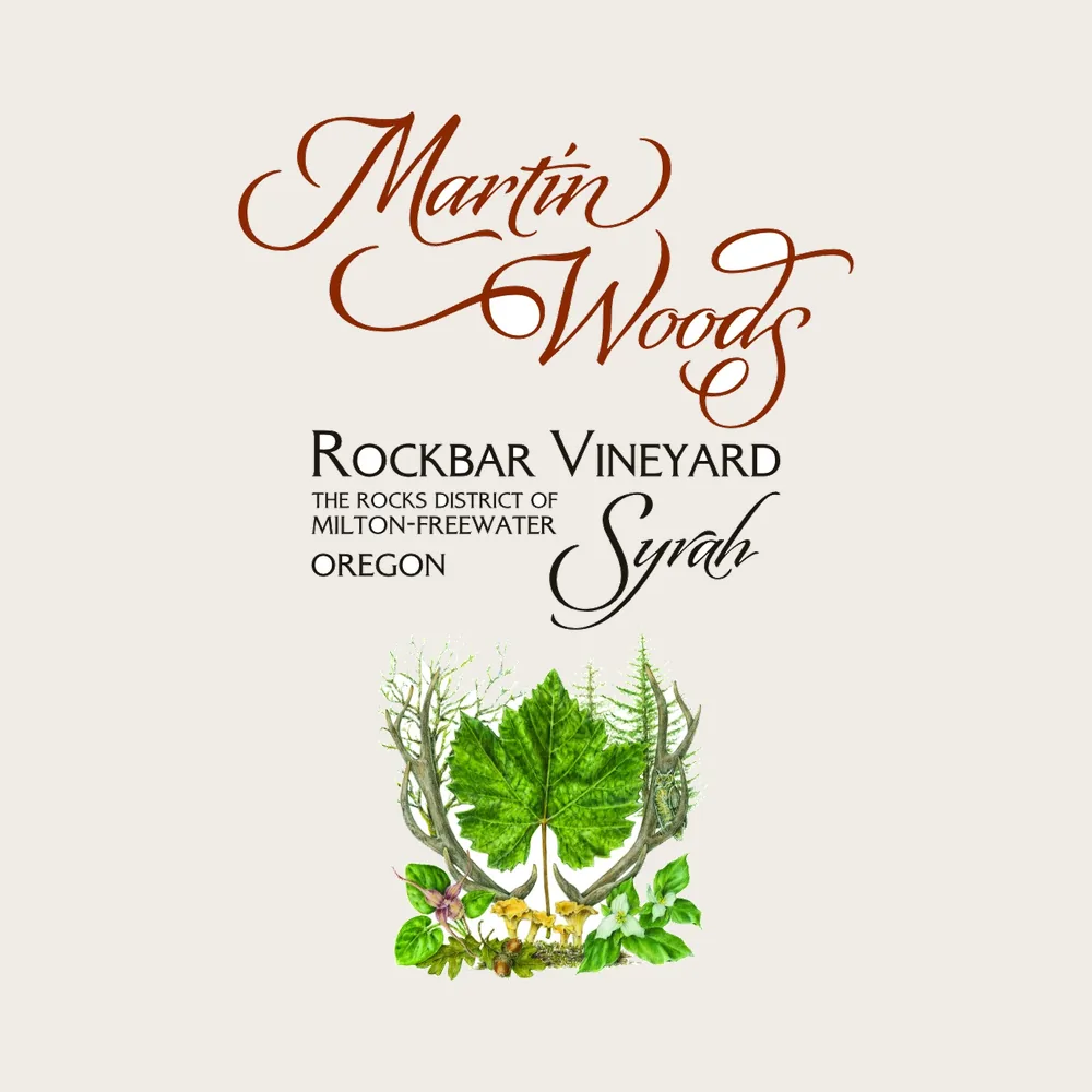Syrah Rockbar 2023 label