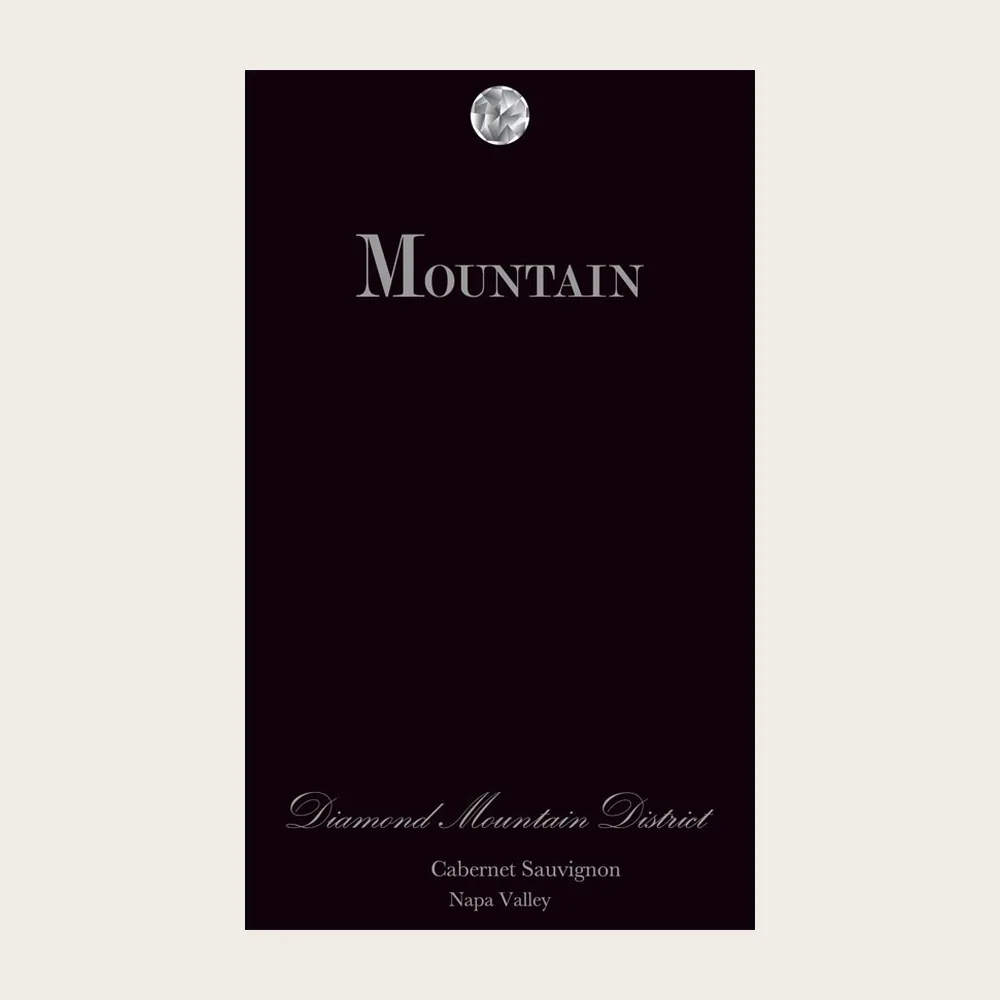 Diamond Mountain Cabernet 2019 label