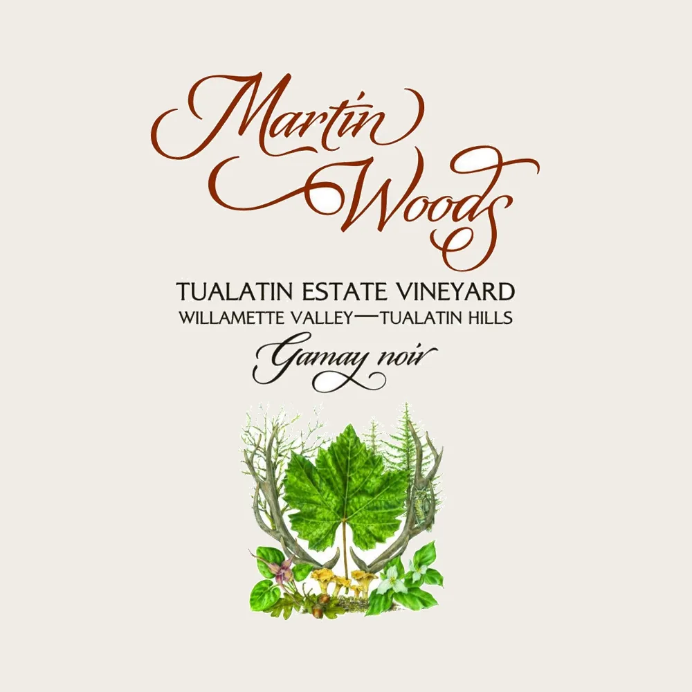 Gamay Noir 2023 label
