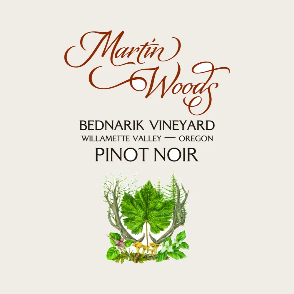 Pinot Noir Bednarik 2022 label
