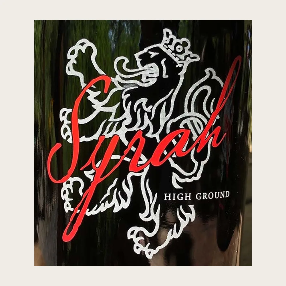High Ground Rsve Syrah 2011 label