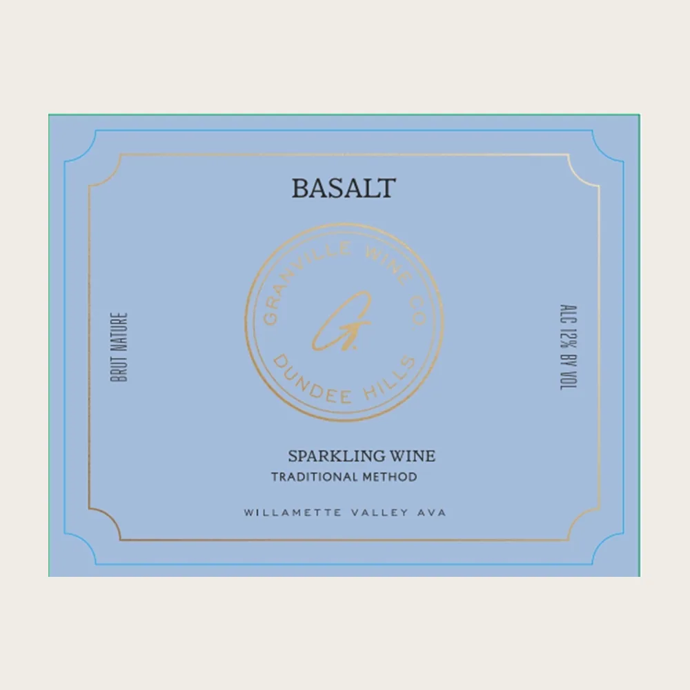 Sparkling Basalt 2022 label