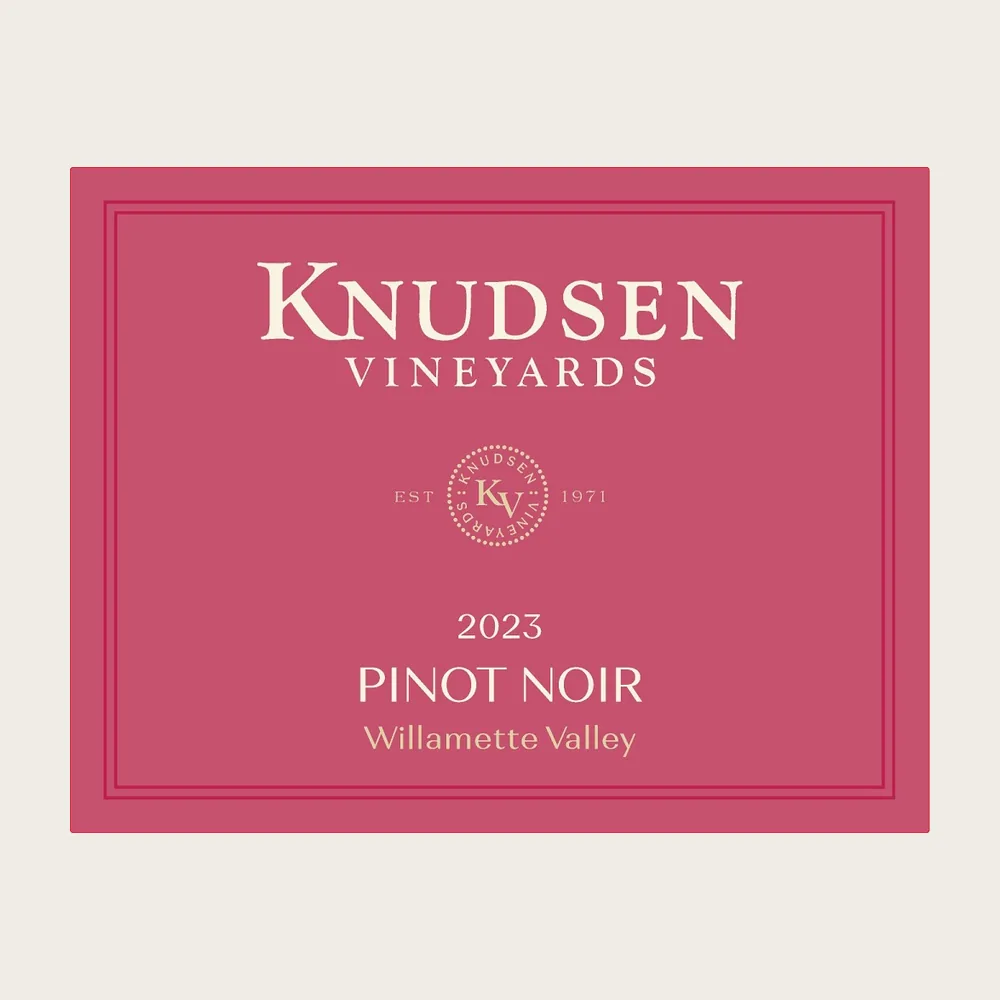 Pinot Noir Willamette 2023 label