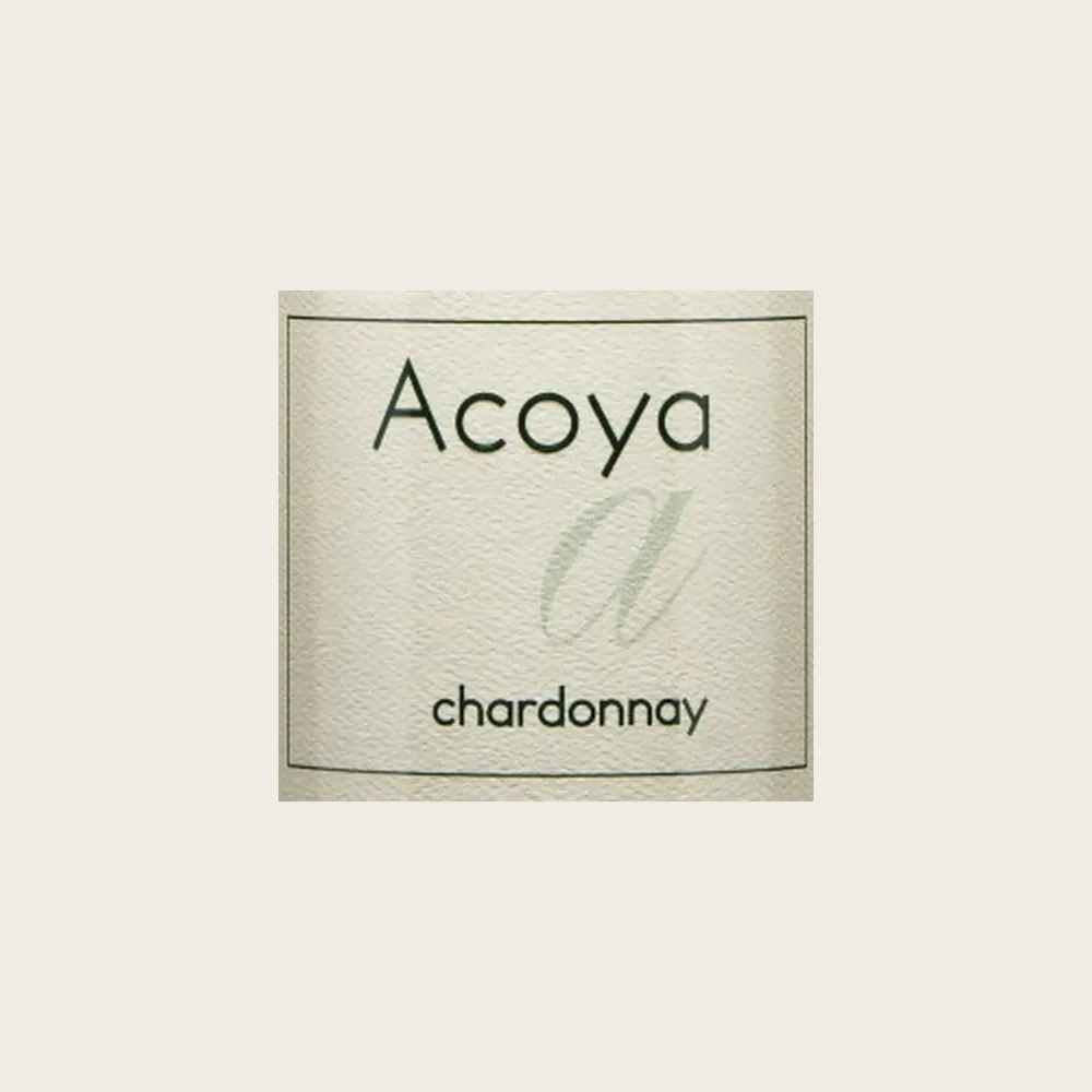 Chardonnay 2022 label