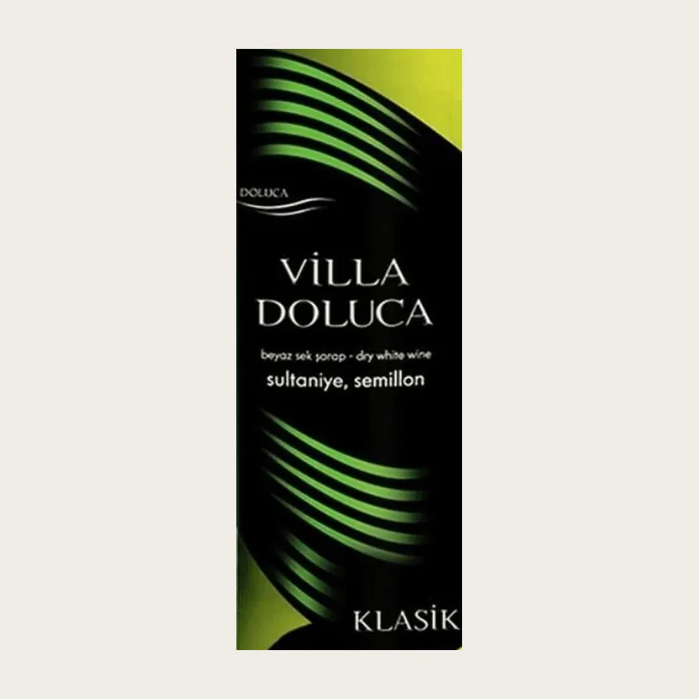 Doluca Klasik White 2023 label