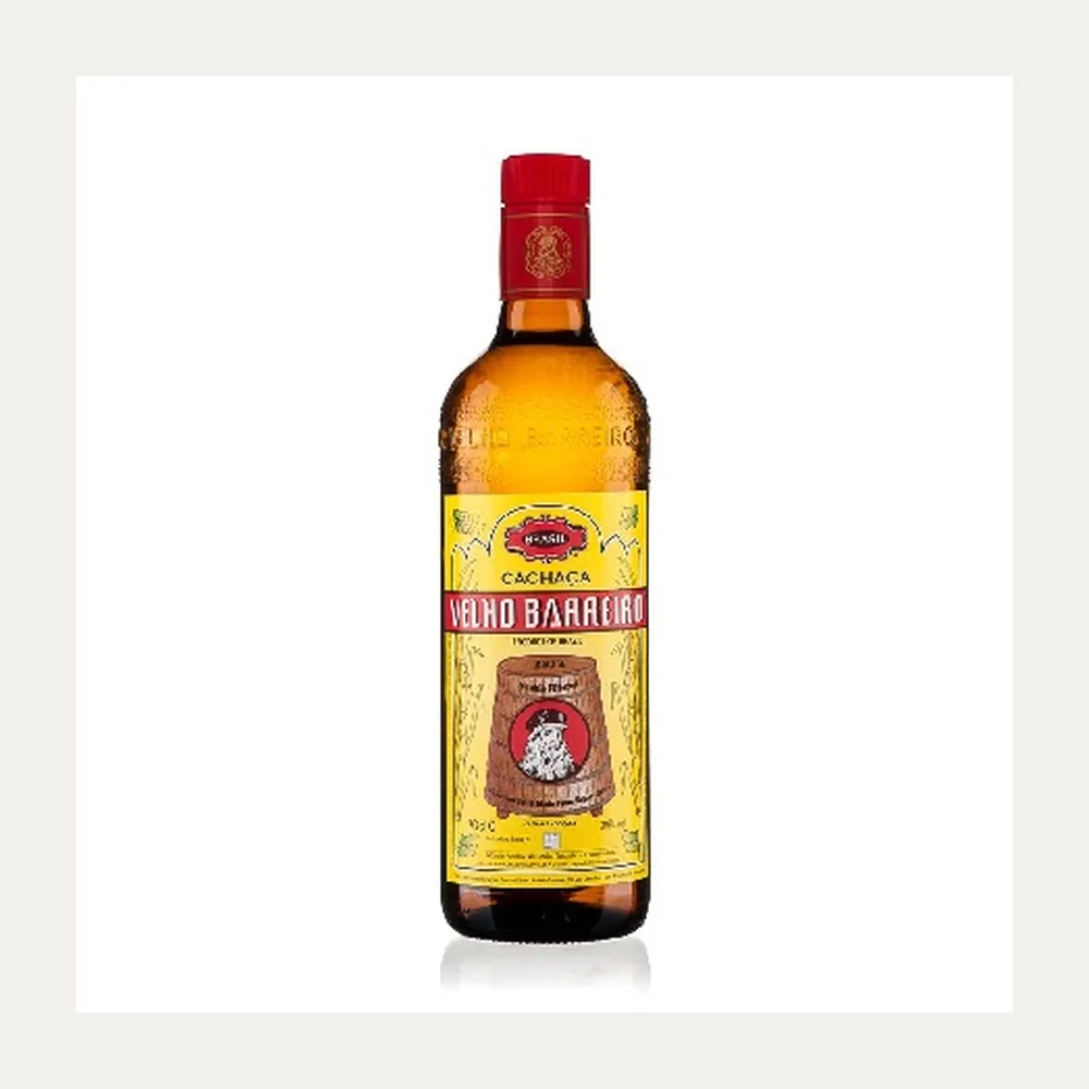 Cachaca Velho Barreiro label